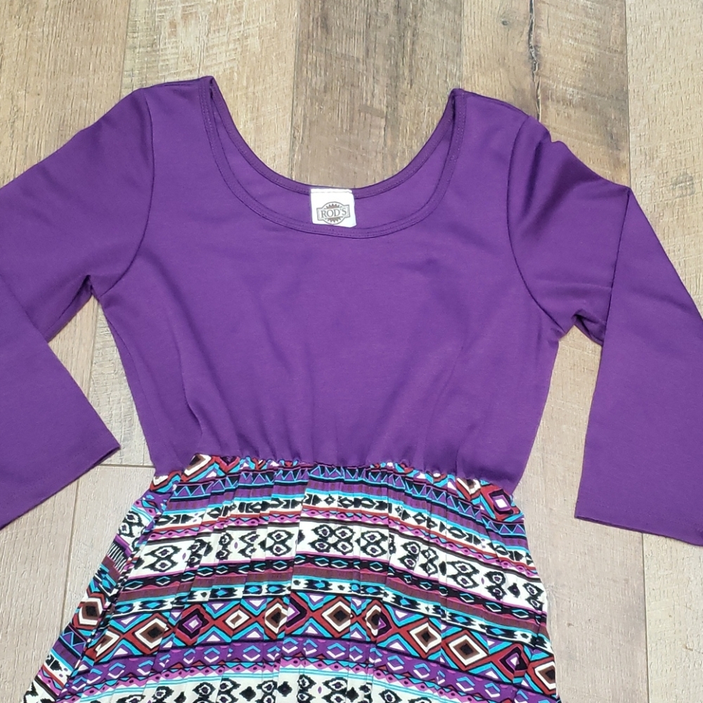 Rods Aztec High-Low Dress - Picture 3 of 5